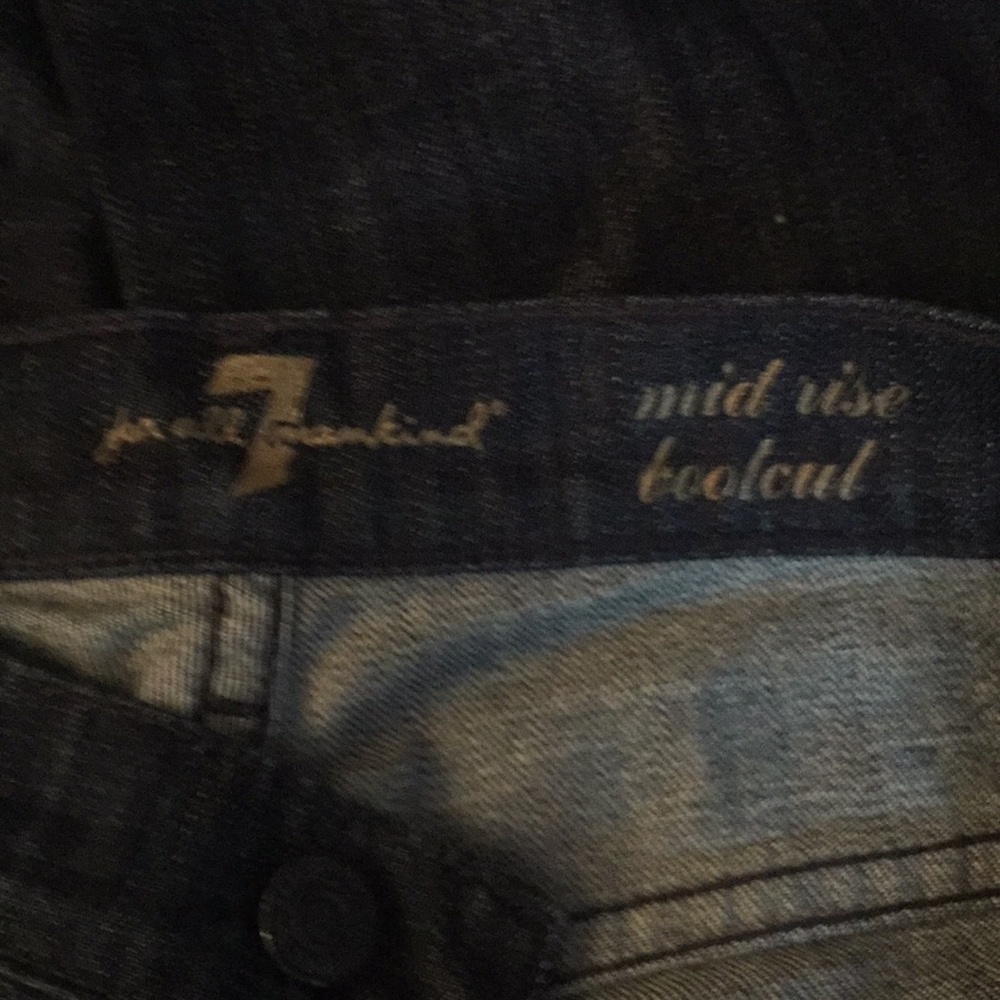 7 For All Mankind Mid Rise Boot Cut - Picture 3 of 5
